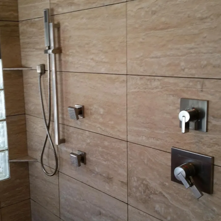 Shower fixture installation for Water Heater Replacement in La Grange Park